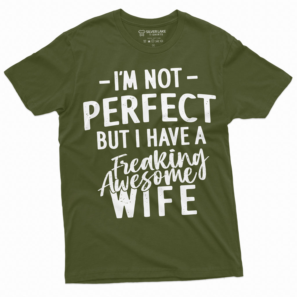 Men's Funny I have Awesome Wife T-shirt Valentine's Day product image 4