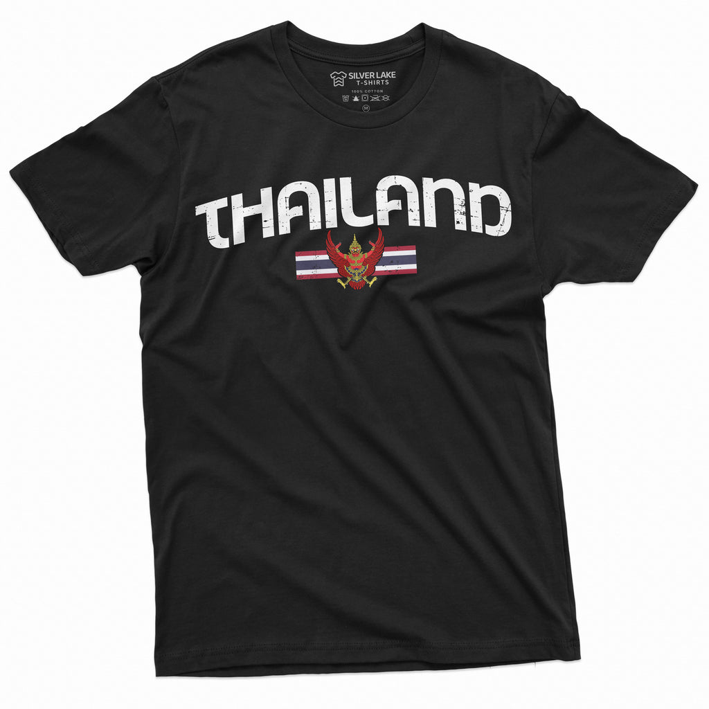 Men's Thailand T-shirt Thai Flag Coat of Arms Country product image 1
