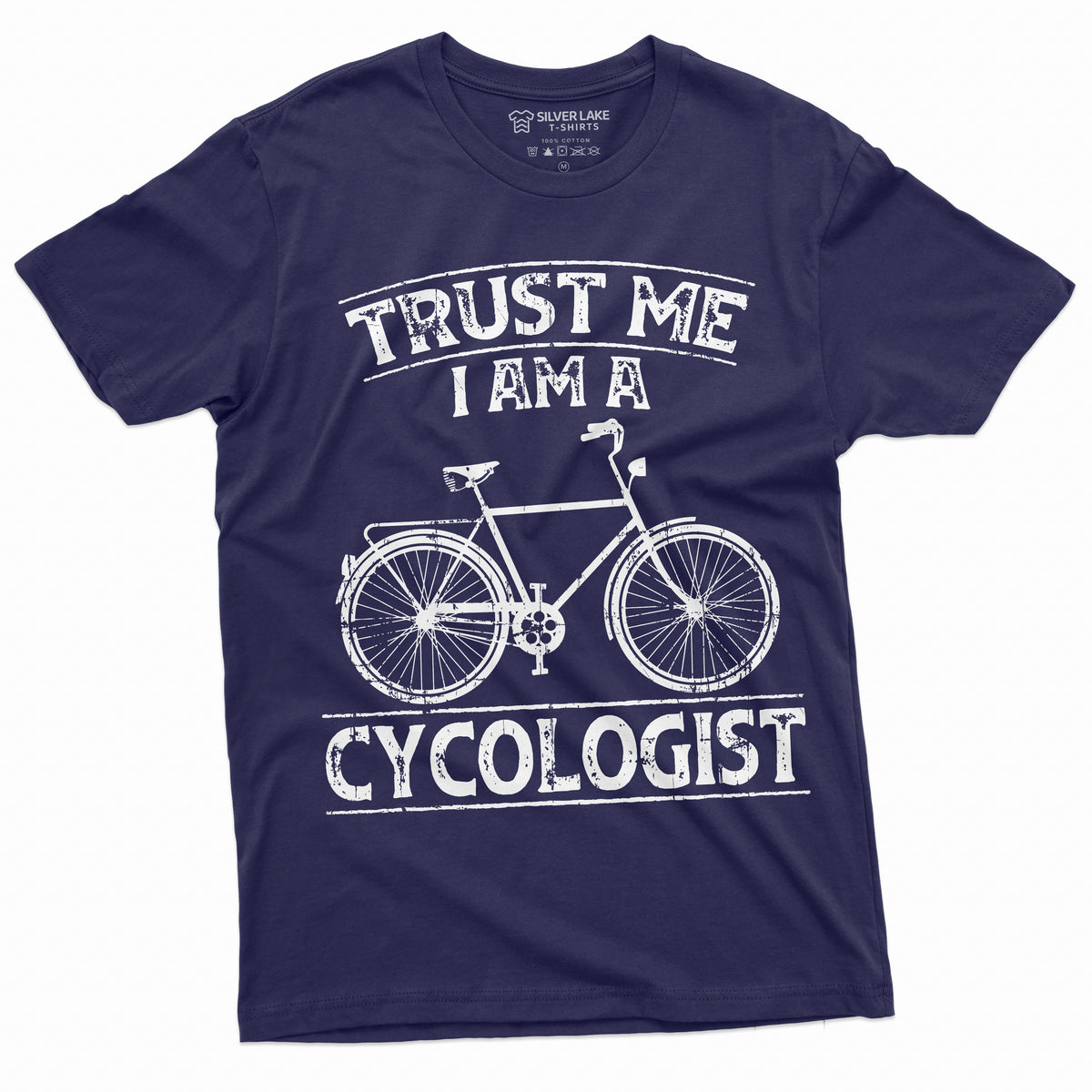 Funny Bicycle Rider Cycologist Tee Shirt Birthday Gift Bike product image 9