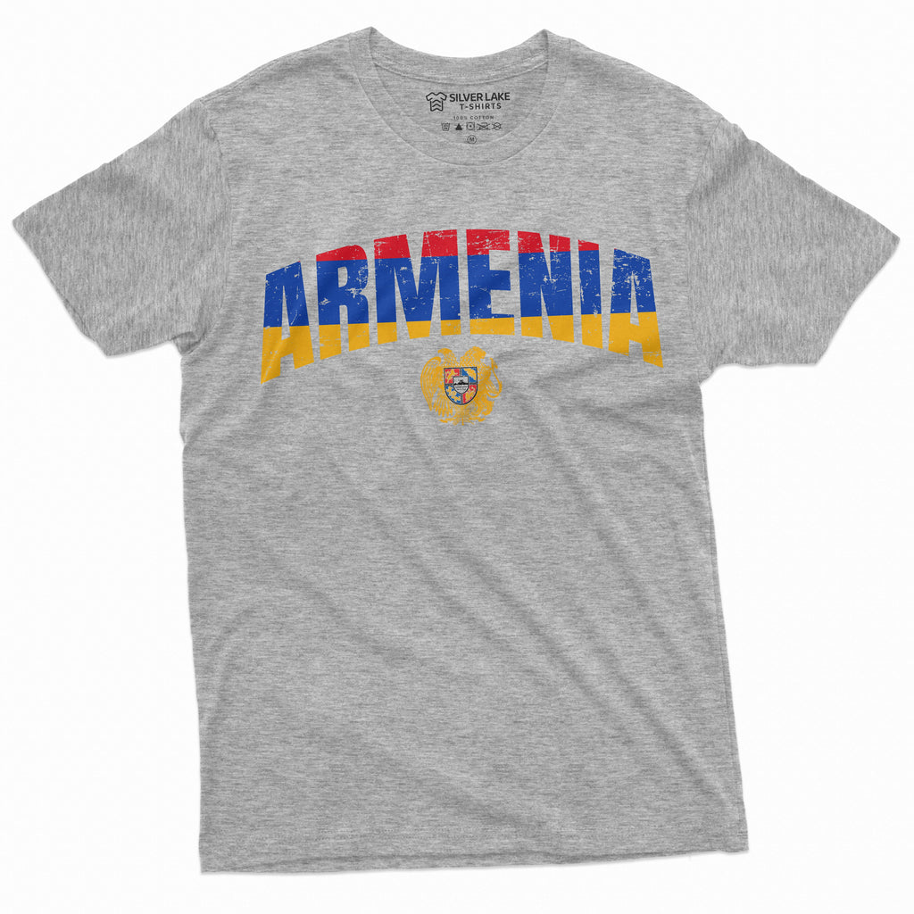 Armenia T-shirt Armenian Flag Patriotic Tee Shirt Mens product image 10