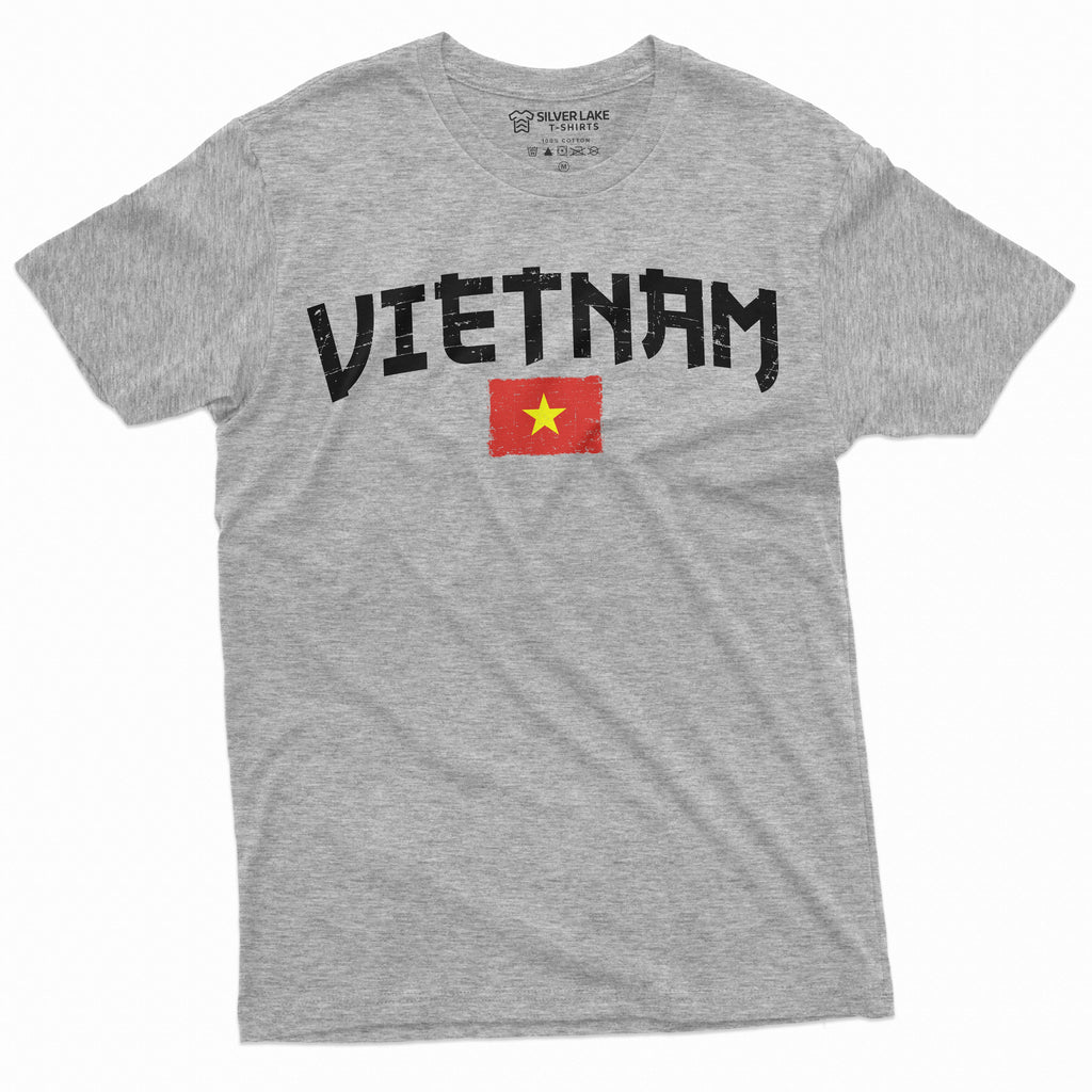 Men's Vietnam T-shirt Vietnamese Flag Coat of Arms TeeShirt product image 5
