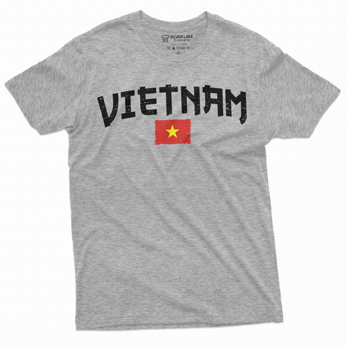 Men's Vietnam T-shirt Vietnamese Flag Coat of Arms TeeShirt product image 5