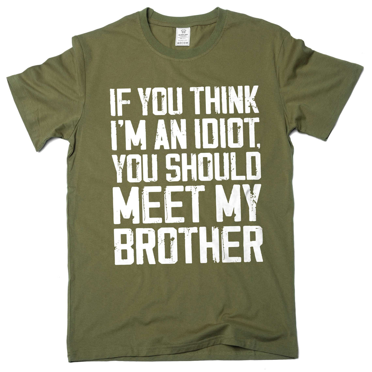 Funny Saying T-shirt Cute Family Shirts Sister Brother product image 4
