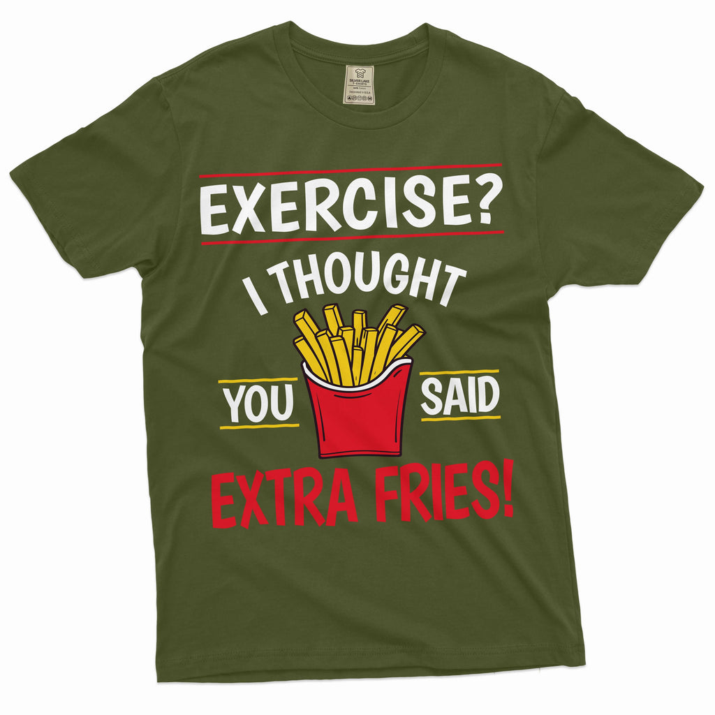 Funny Saying Shirt Humor Humorous Joke Exercise Gym Fitness product image 4