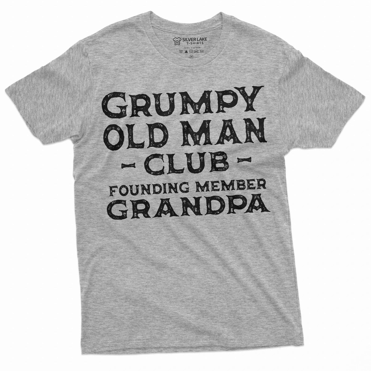 Men's Grumpy Old Man Club Grandpa T-shirt Funny Gift Papa product image 5