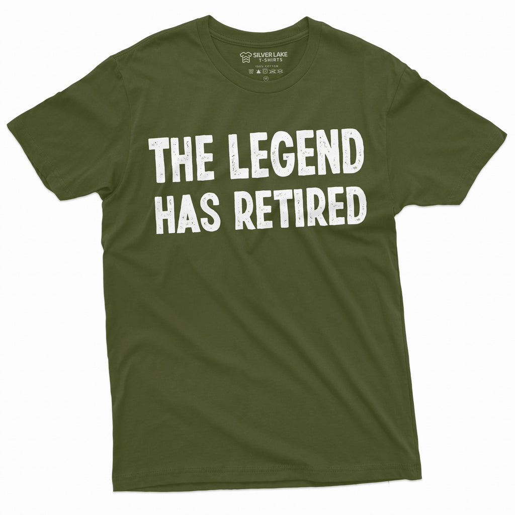 retirement T-shirt Legend has retired Work occupation Job product image 1
