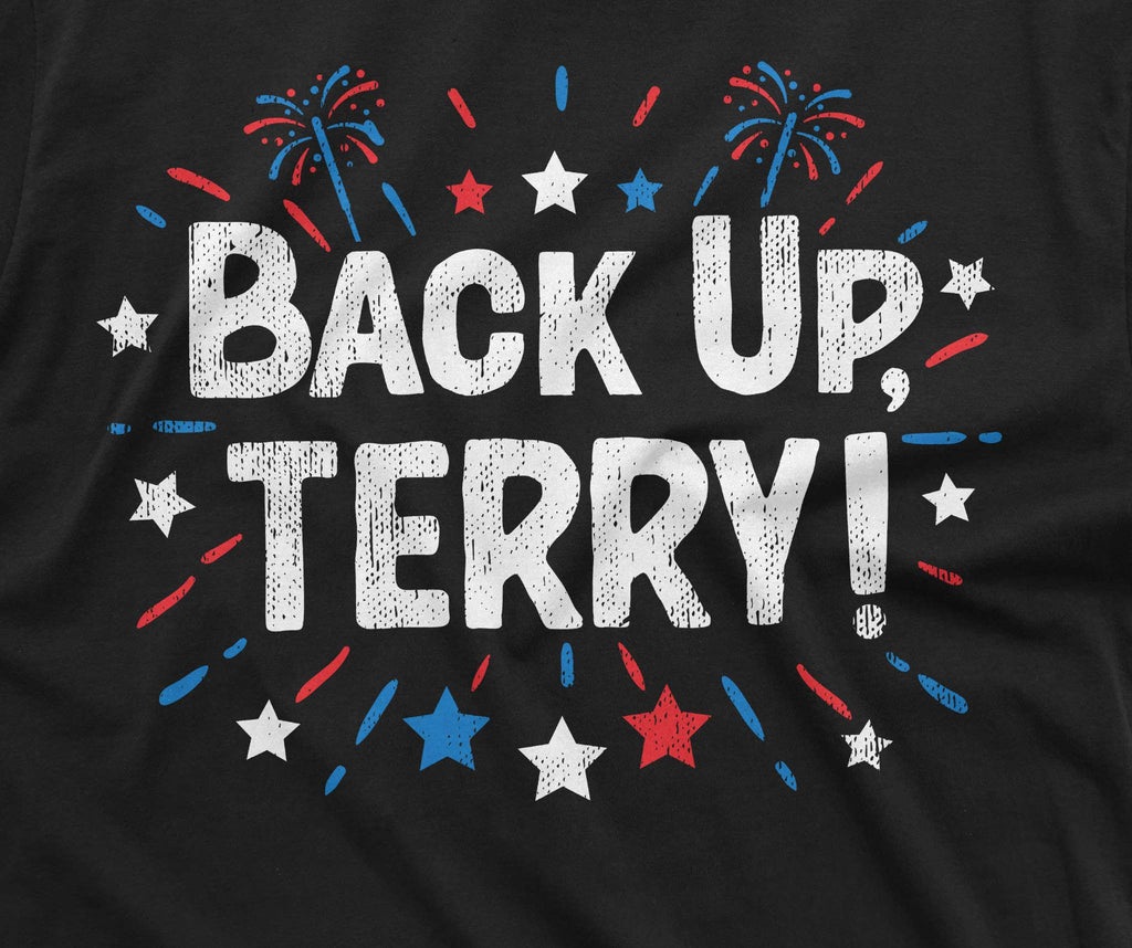 Men's Funny 4th of July shirt Back Up Terry Tee Wheelchair product image 2