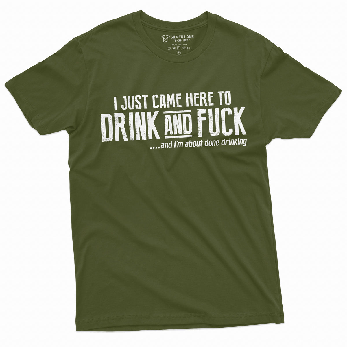 Men's funny offensive Humor T-shirt Drink and F*ck adult product image 10