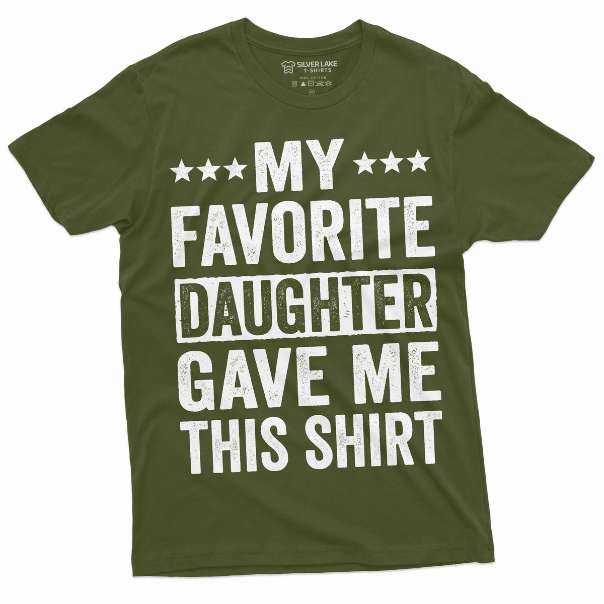 Men's favorite daughter gave me this T-shirt Father's day product image 4