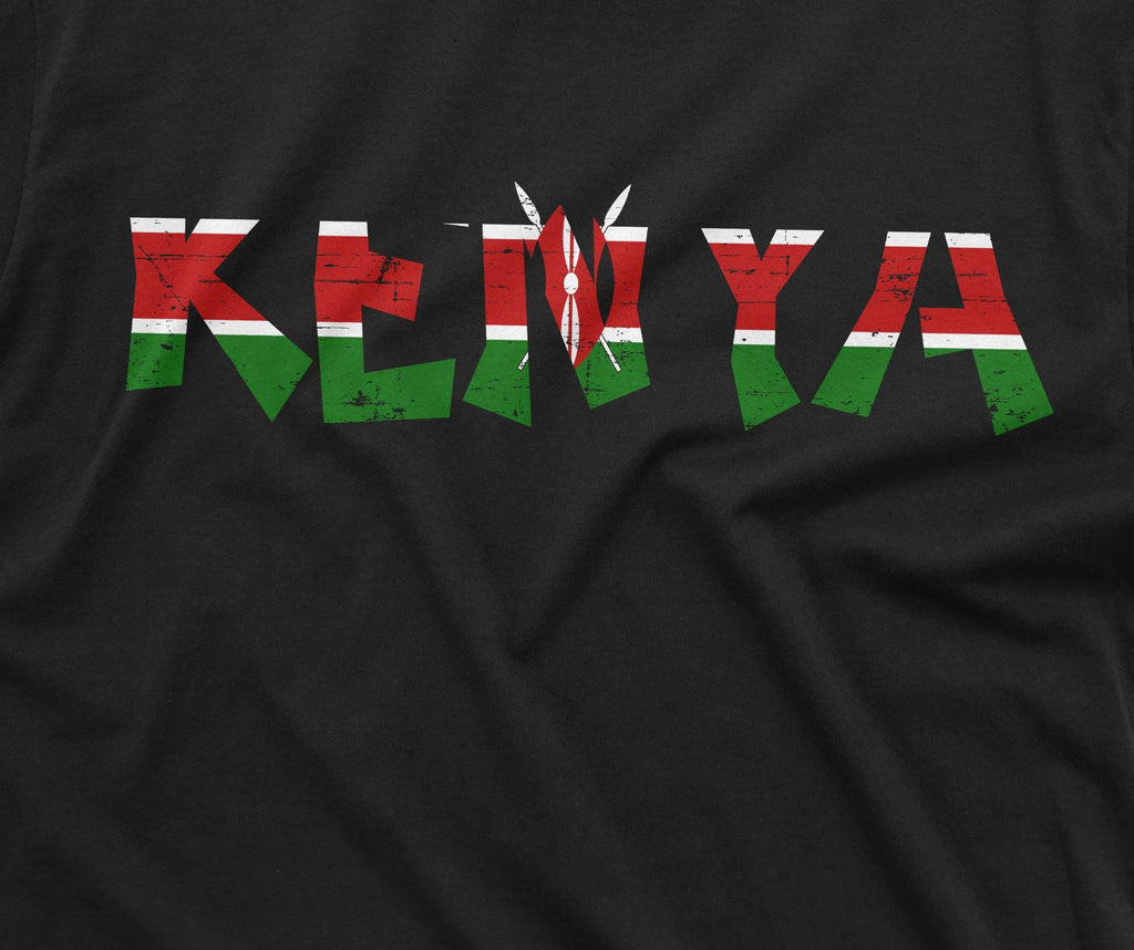 Men's Kenya T-shirt Jamhuri ya Kenyan Flag coat of arms product image 2