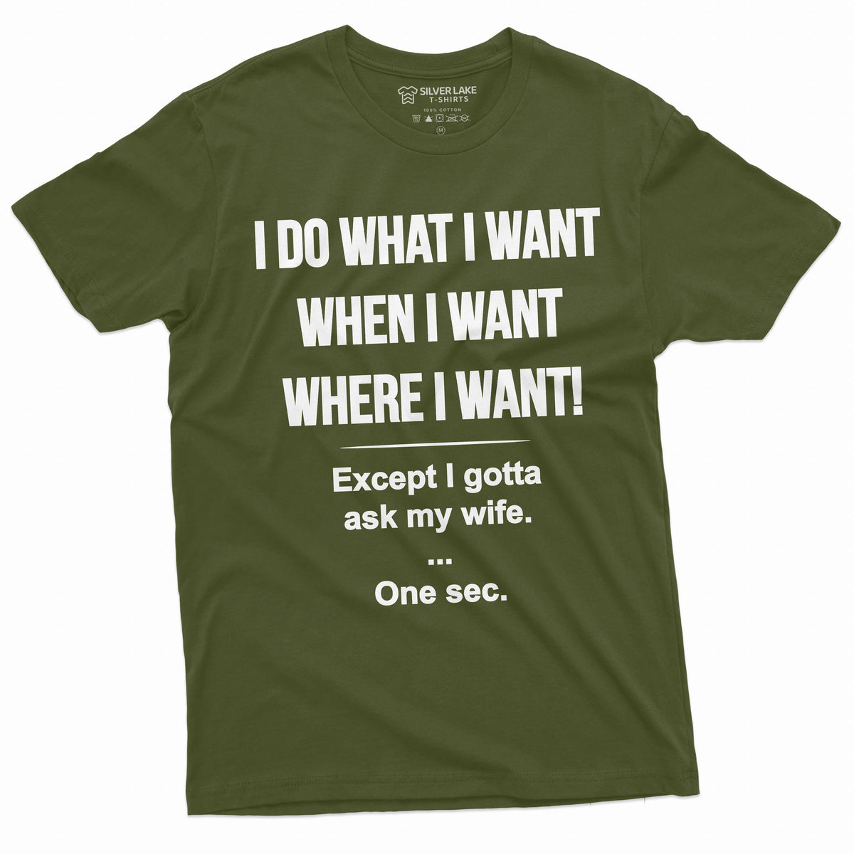 Men's Funny shirt let me ask my wife Husband gift T-shirt product image 4