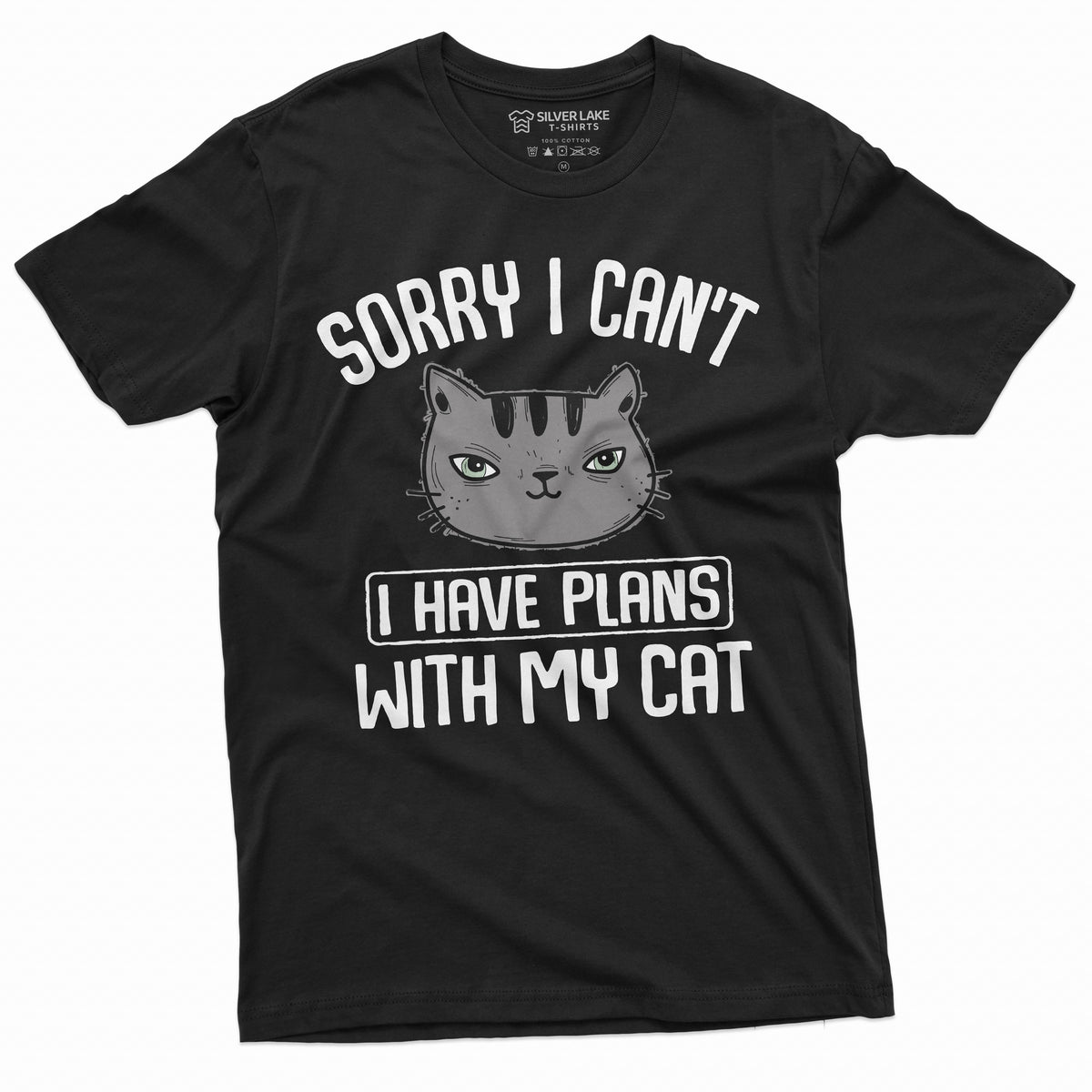 Sorry I cant I have Plans with my Cat funny Pet Lover Peson product image 9
