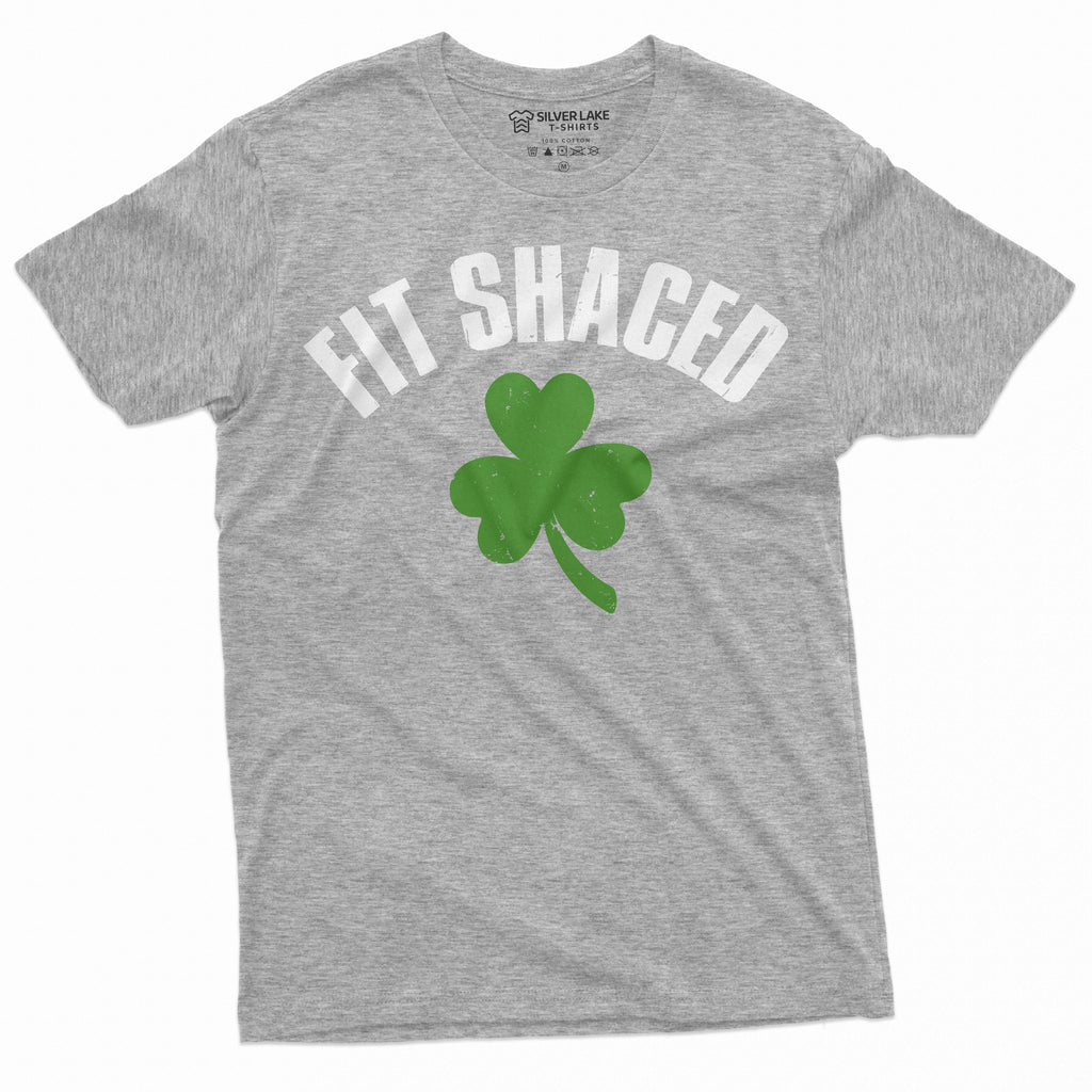 Men's Fit Shaced Funny T-shirt St Patrick's Drinking Party product image 5