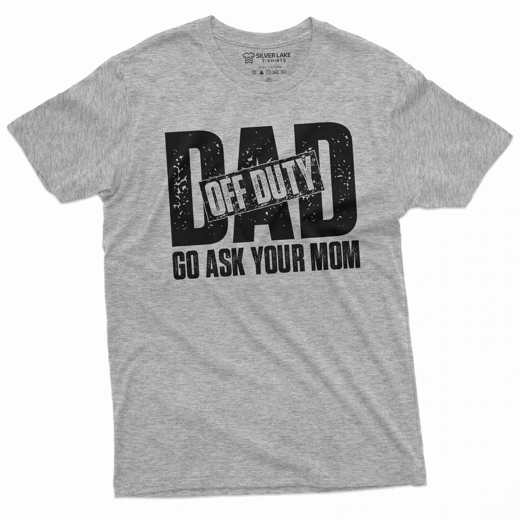 Men's Off Duty dad T-shirt father's day gift tee shirt product image 5