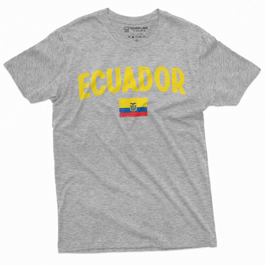 Men's Ecuador T-shirt Ecuadori Soccer Football Quito Tee product image 10