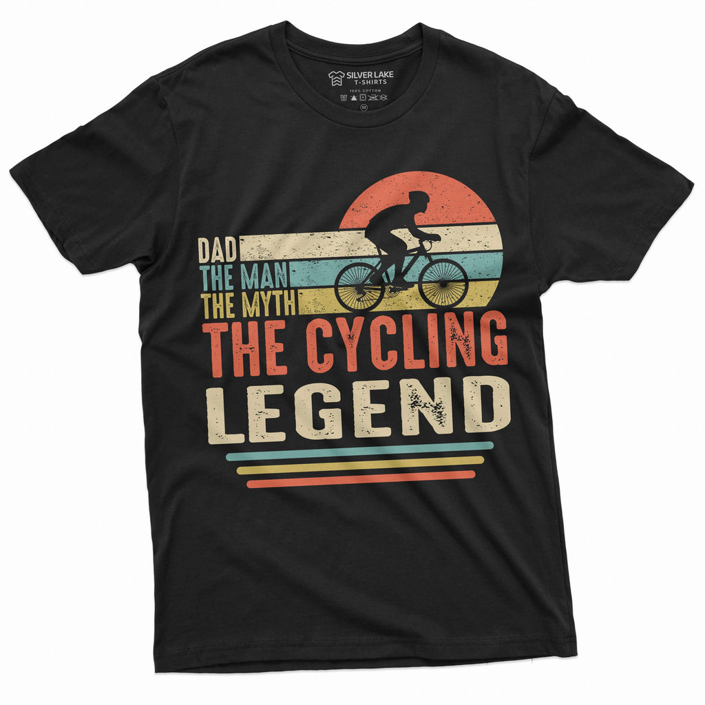 Men's Dad cycling legend shirt Father's day Gift tee product image 1