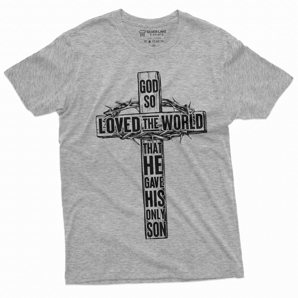 Jesus T-shirt Christian Tee Cross Shirt Unisex Mens Womens product image 10