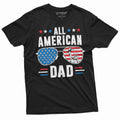 Men's Father's Day 4th of July All American dad T-shirt product image 1