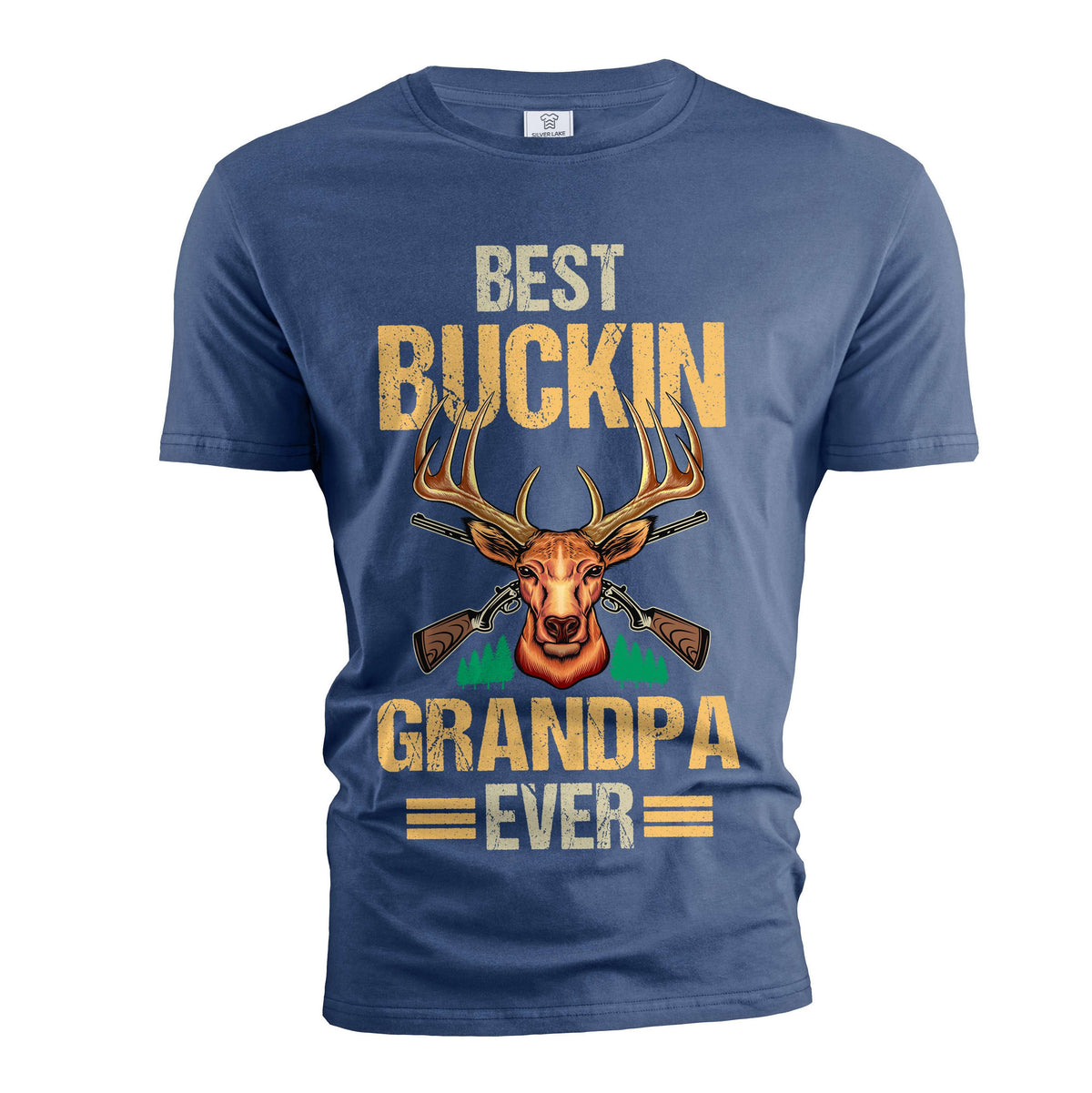 Men's Best Grandpa T-shirt buckin' tee shirt Father's day product image 3
