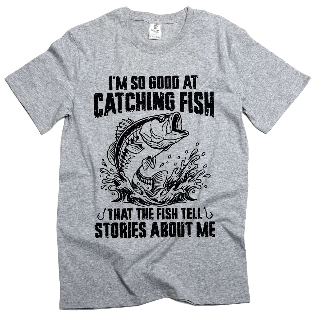 I'm So Good at Catching Fish Shirt Funny Bass Fishing Humor product image 5