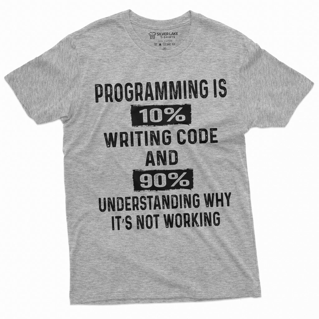 Men's Funny Programmer T-shirt Programming Code Coding Tee product image 10