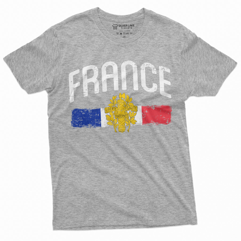 Men's France T-shirt French Patriotic Nationality product image 10