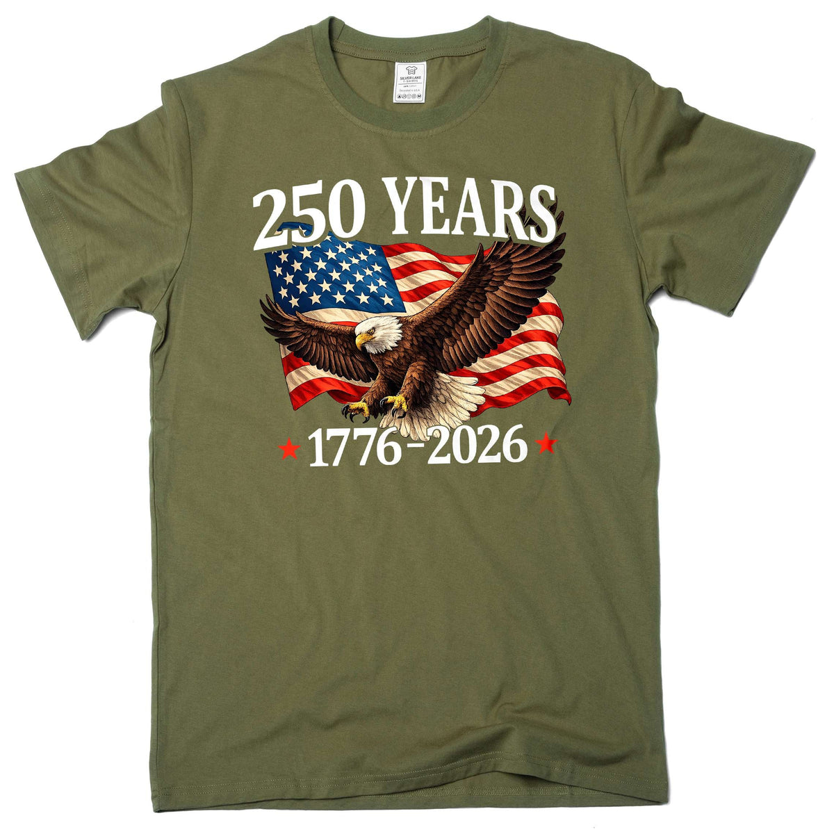 250 Years US Independence day T-shirt 4th of July 1776-2026 product image 4