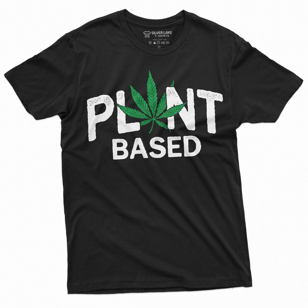 Men's Funny Weed Marijuana Shirt Vegan Plant Based product image 8