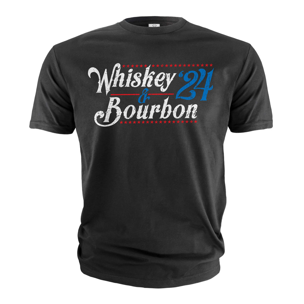 Men's Funny Whiskey Bourbon 2024 Elections Shirt Drinking product image 1