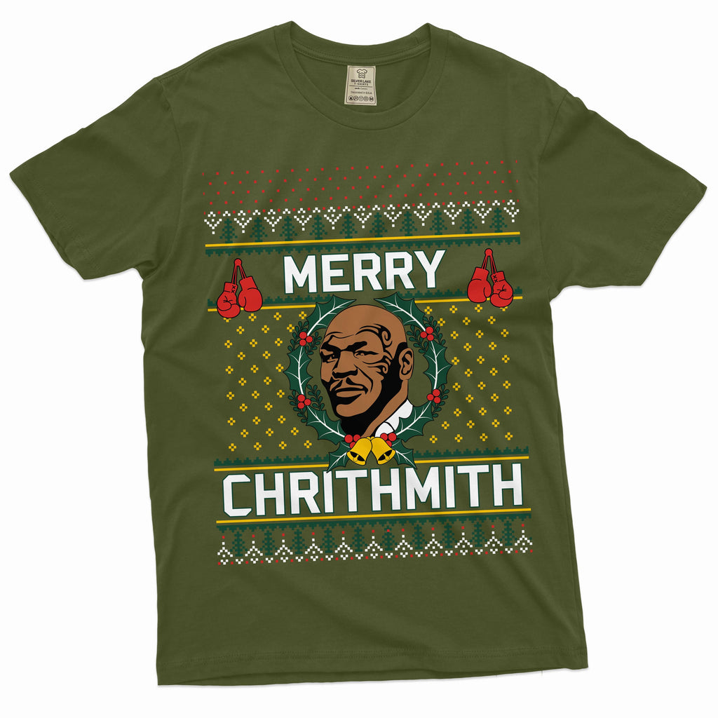 Funny Mike Tyson Merry Chrithmith Shirt Ugly Christmas product image 4