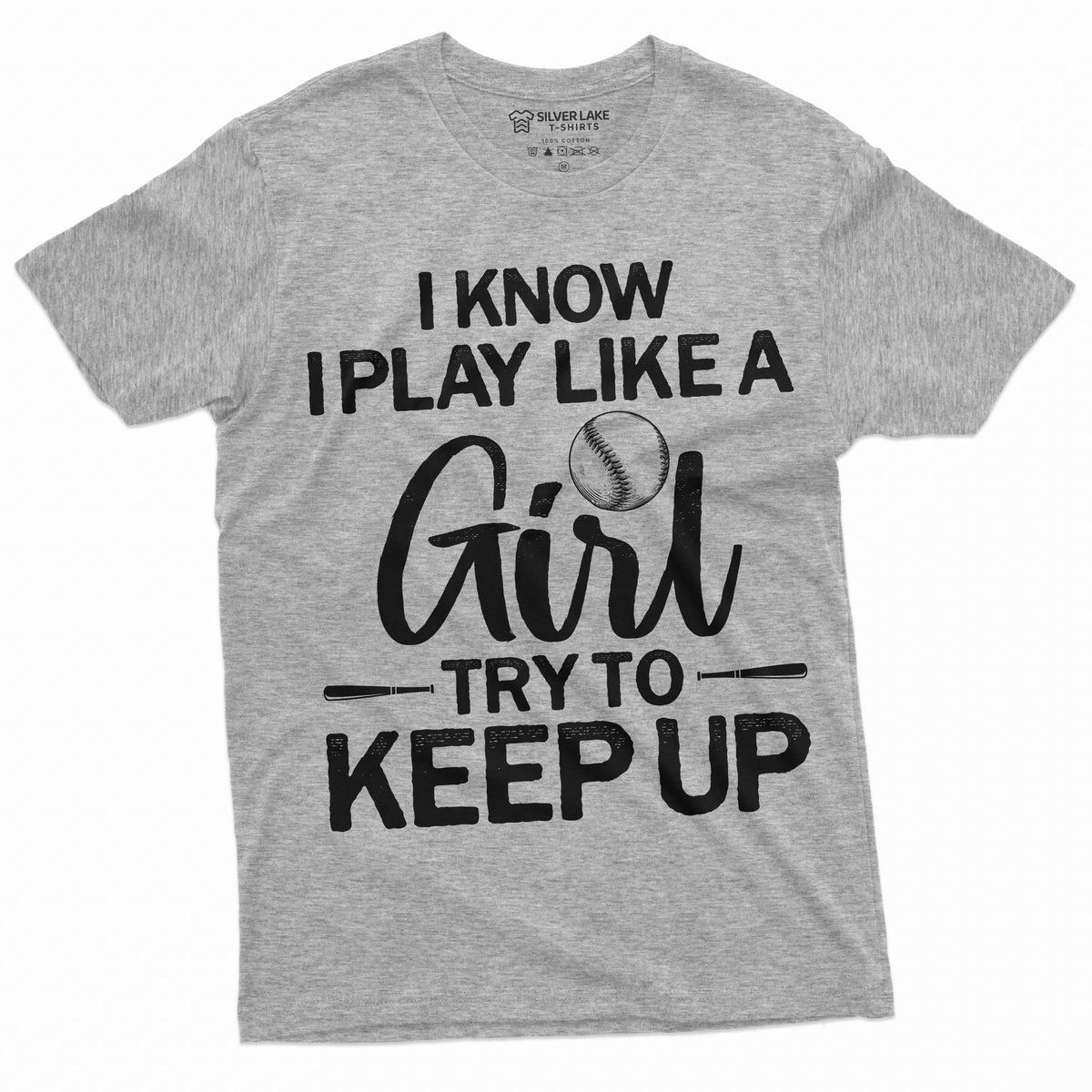 Softball girl T-shirt Womens Unisex American Sports Funny product image 10