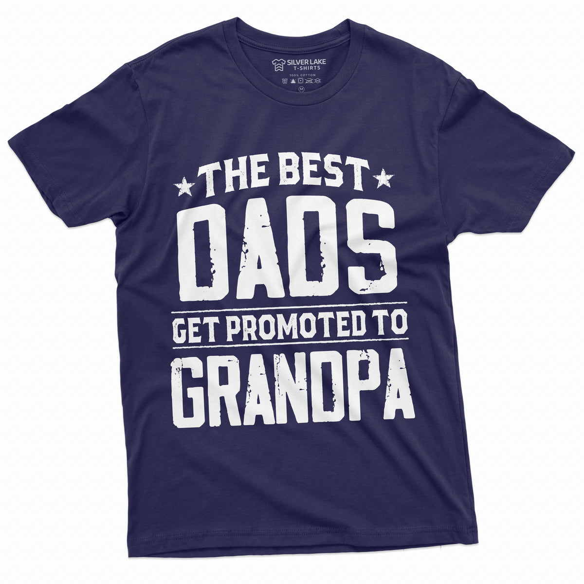 Men's Best Dads Get promoted to Grandpa T-shirt Grandfather product image 11