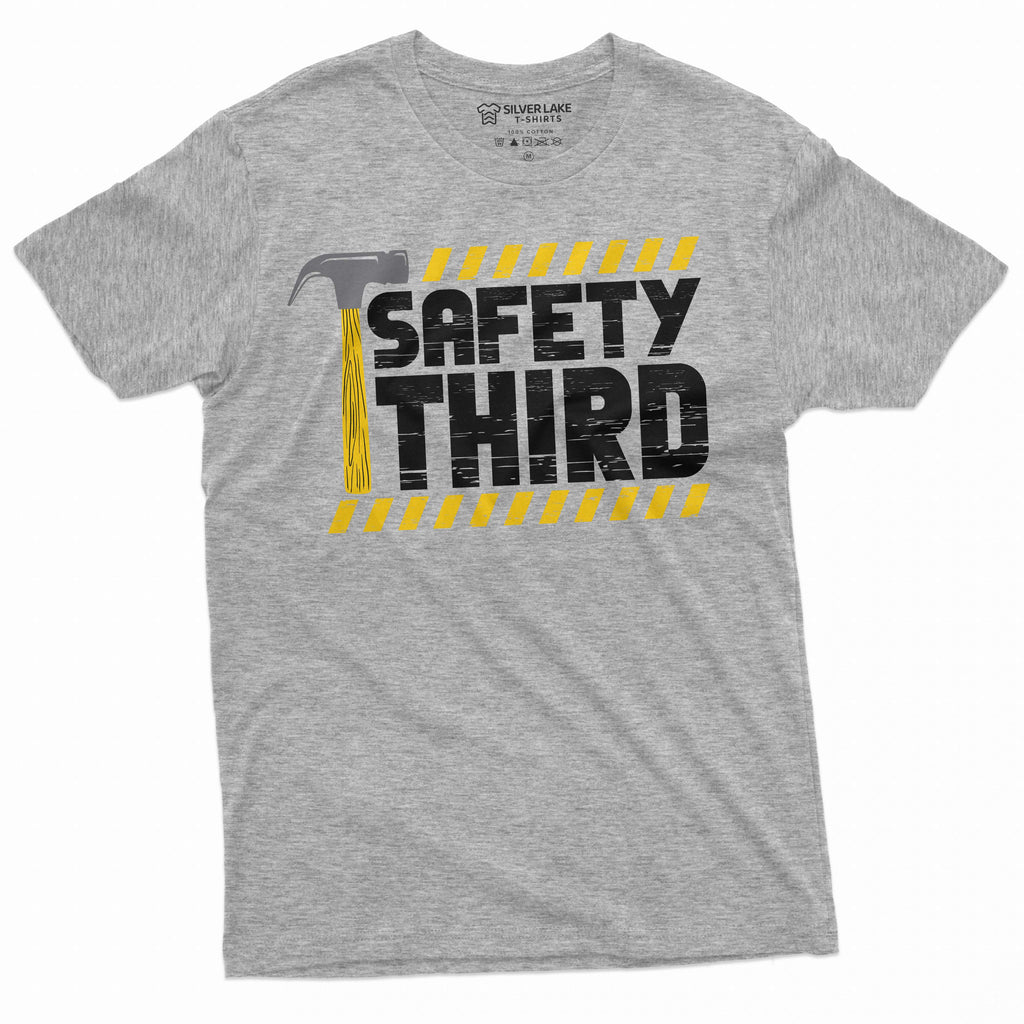 Men's 4th of July Funny Safety third T-shirt fireworks product image 5