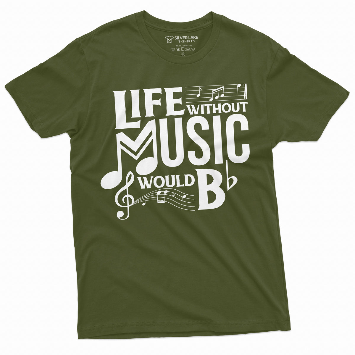 band t-shirt Life without music would be boring Tee Musical product image 4