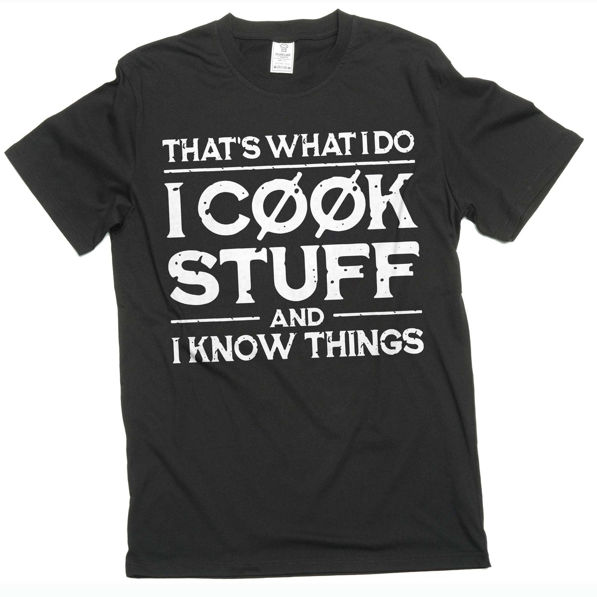 Men's funny I cook and know things humorous cooking bbq product image 2