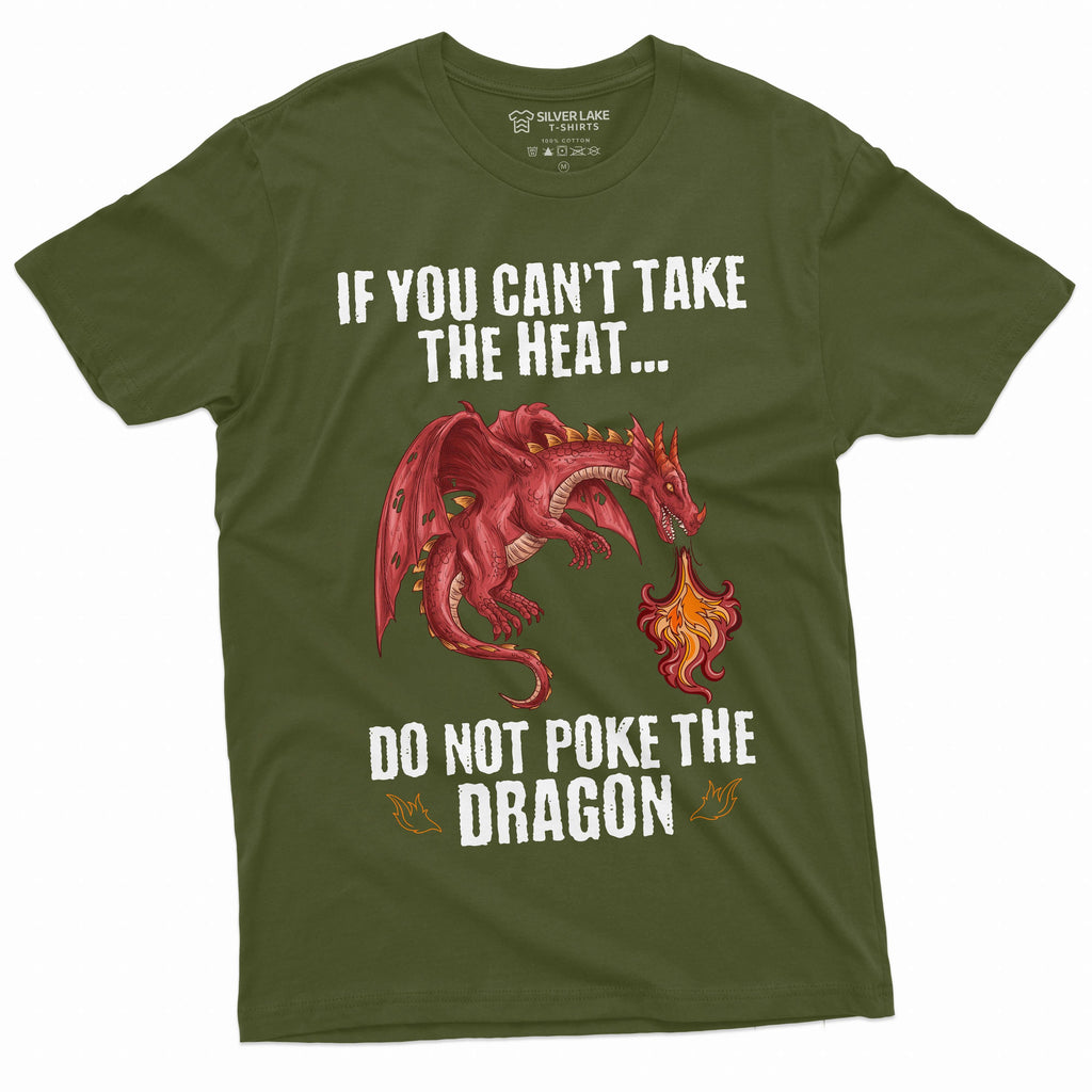 Men's Funny Poke dragon T-shirt dont Birthday gift shirts product image 4