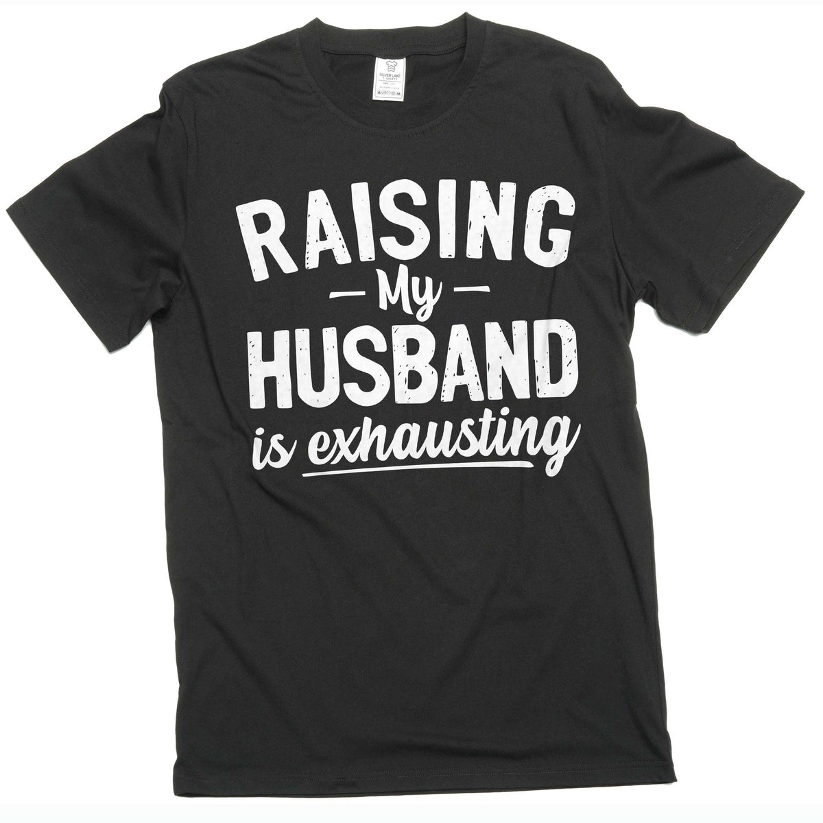 Women's Funny Raising husband T-shirt Gift For Wife product image 1