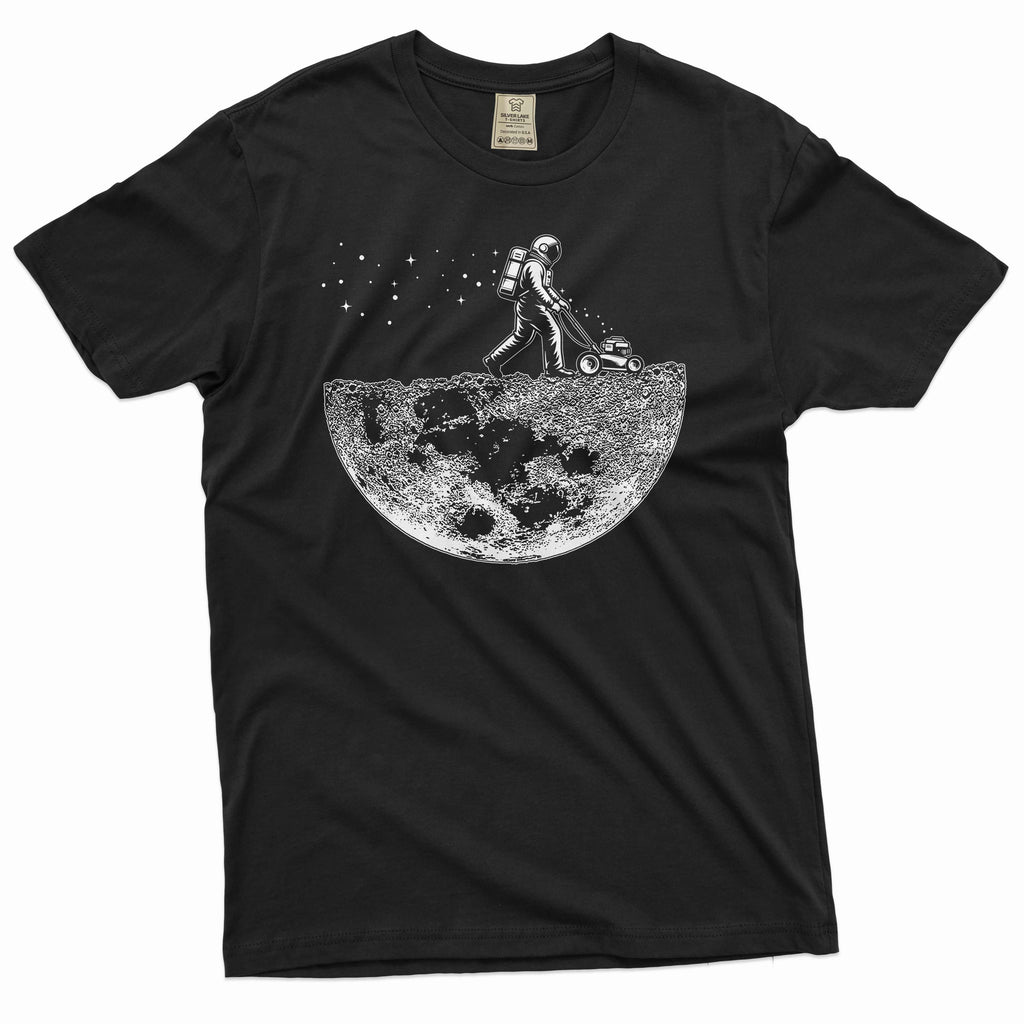 Space T-shirt Astronaut on the moon abstract art creative product image 1