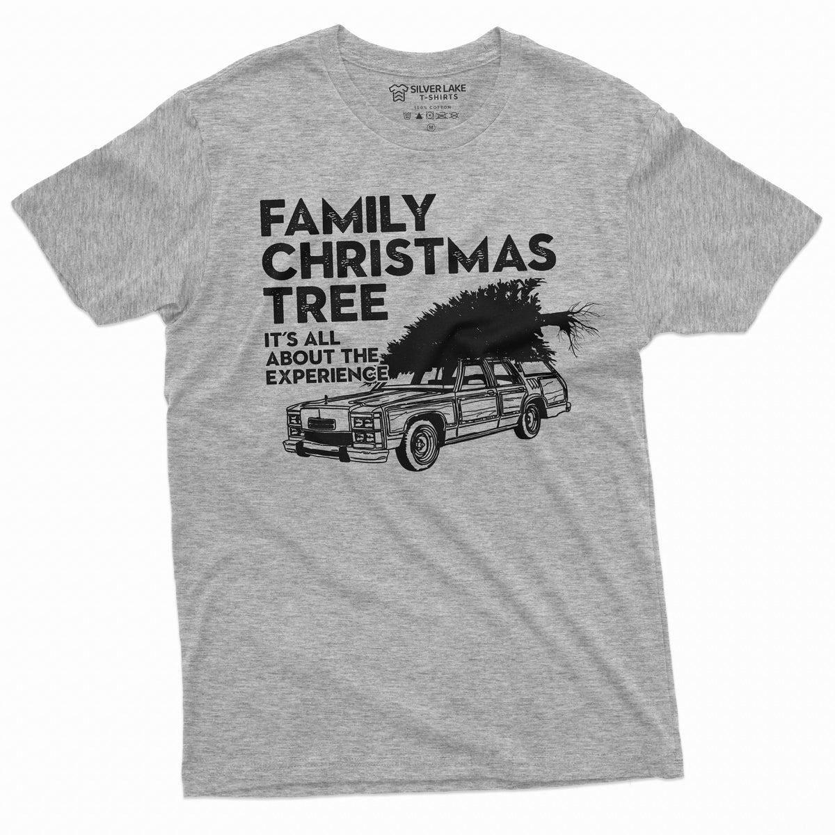 Men's Family Christmas Tree Popular Culture T-shirt Funny product image 5