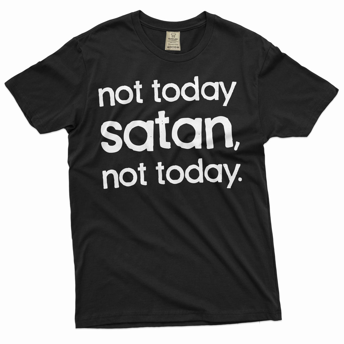 Not Today Satan Shirt Christian Shirts Religious Gifts product image 1