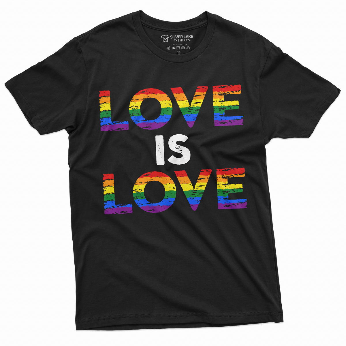 Love is LGBTQ T-shirt Gay Lesbian Unisex Mens Womens Tee product image 7