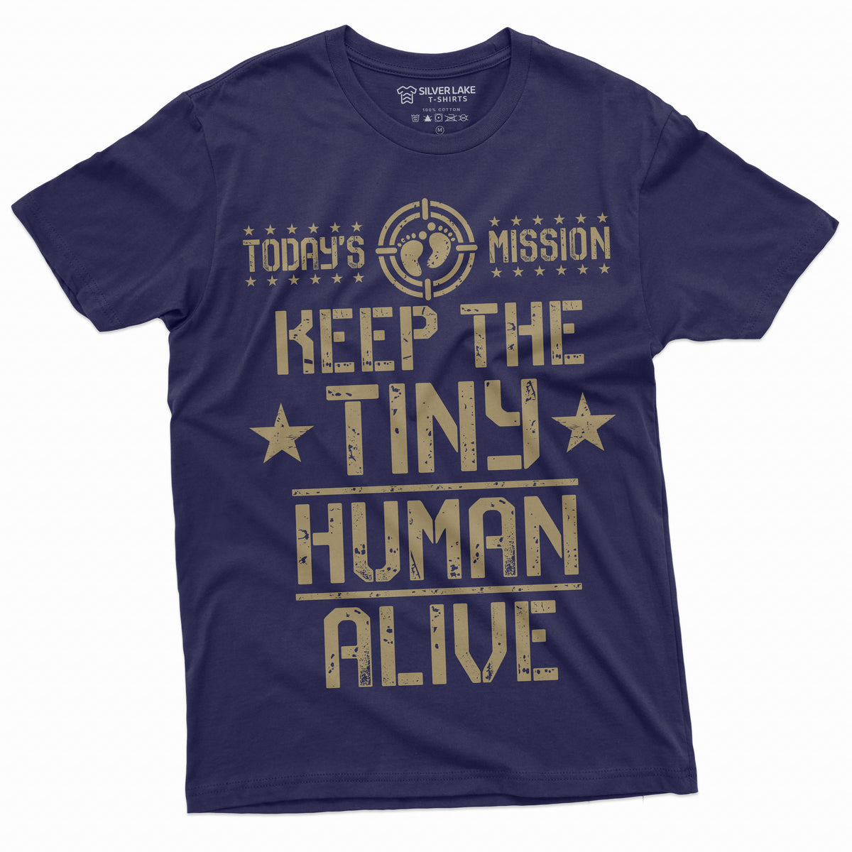 Men's Dad Father's Daughter son T-shirt Today's Mission product image 3