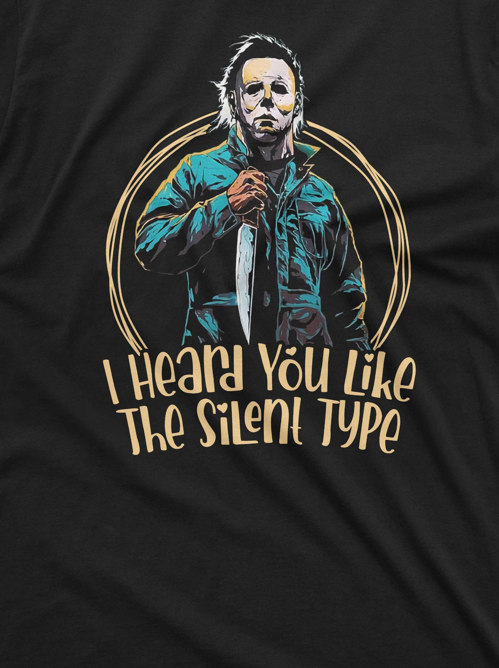 Men's Funny Valentine's day horror inspired T-shirt Michael product image 2
