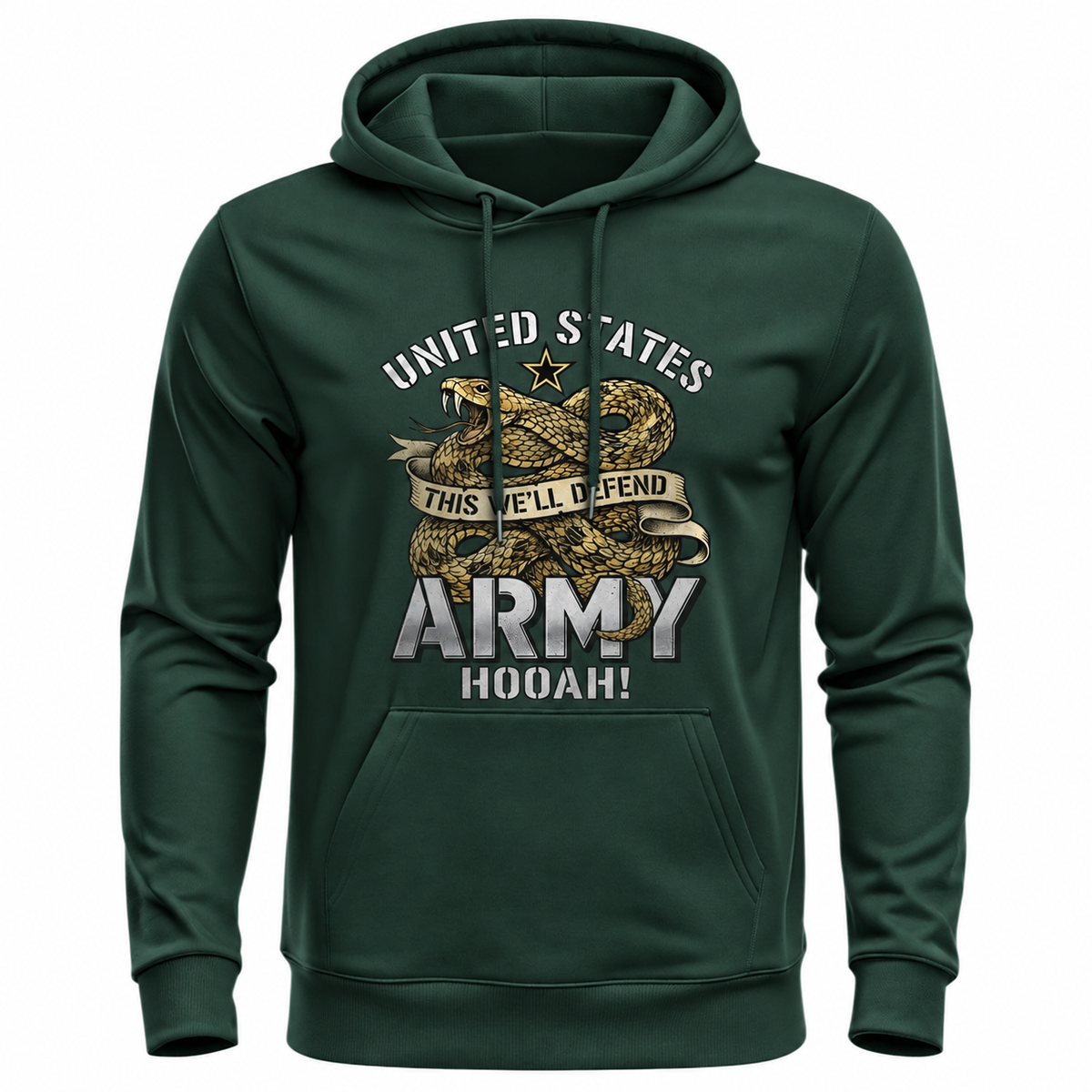 United States Army This We’ll Defend Hooah Hoodie product image 9
