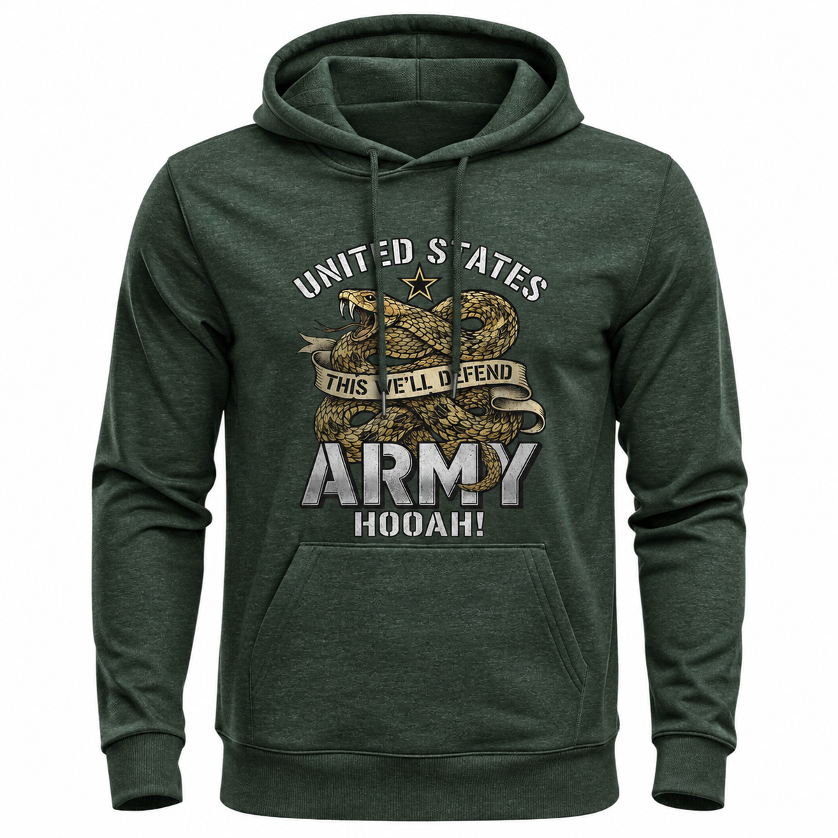 United States Army This We’ll Defend Hooah Hoodie product image 10