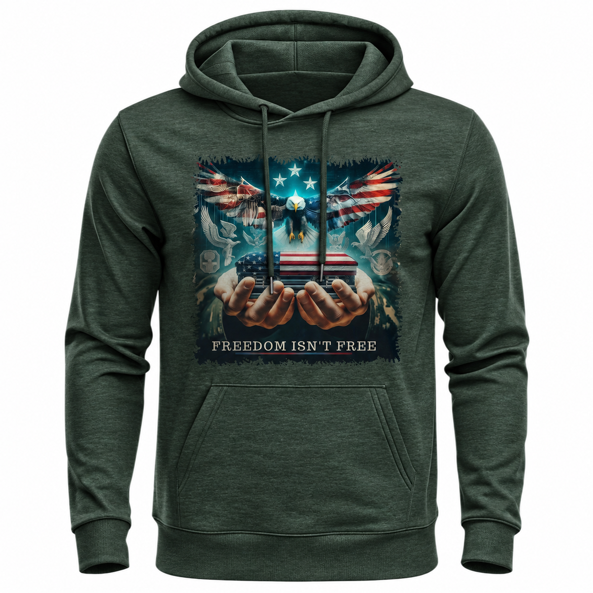 Freedom Isn't Free Respect the Brave Who Hoodie product image 10