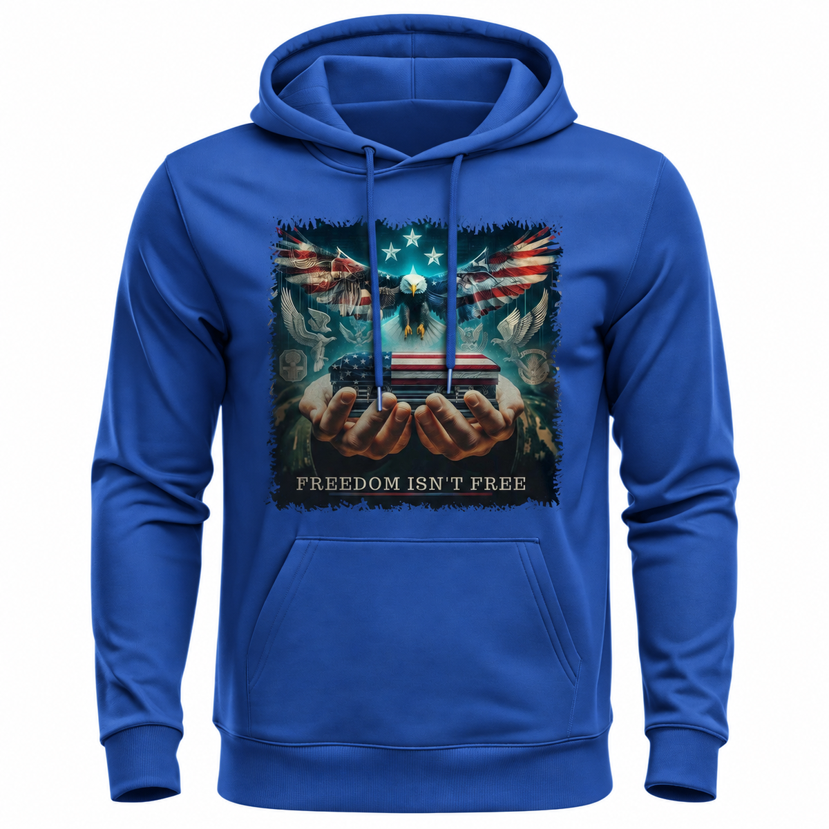 Freedom Isn't Free Respect the Brave Who Hoodie product image 7