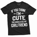 Men's Funny Valentine's Day Boyfriend T-shirt you should product image 1