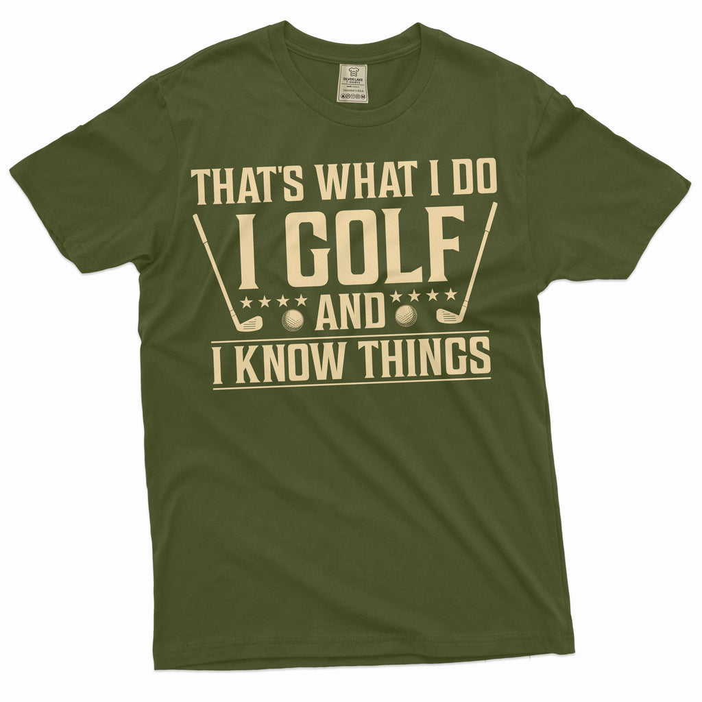 Men's funny golfing T-shirt Golf player sports hobby product image 4