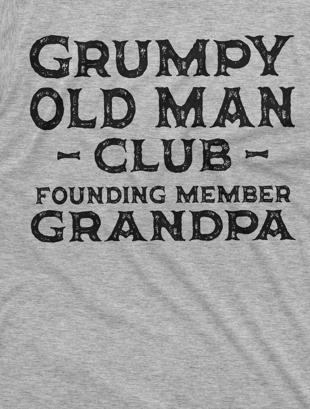 Men's Grumpy Old Man Club Grandpa T-shirt Funny Gift Papa product image 2